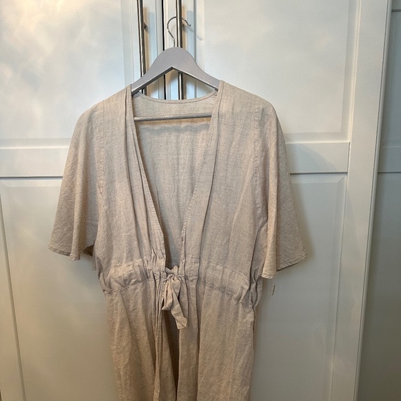 Eco Lini Other - 100% Linen Robe/ Beach Coverups